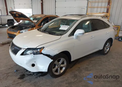 2010 Lexus Rx 350 from USA, damaged, VIN 2T2BK1BA9AC076477